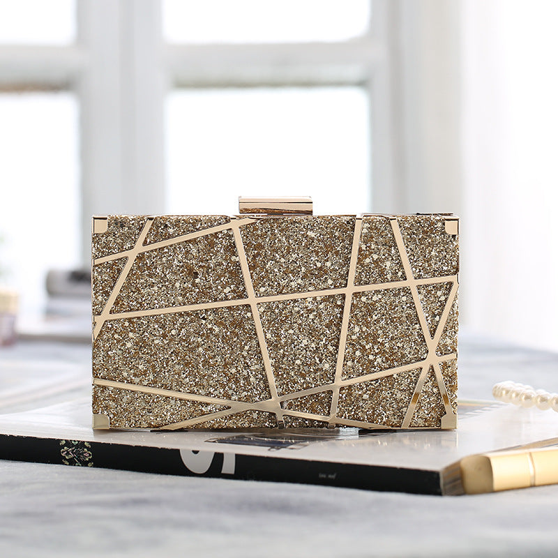 Sequins Square Alloy Bag HB1668