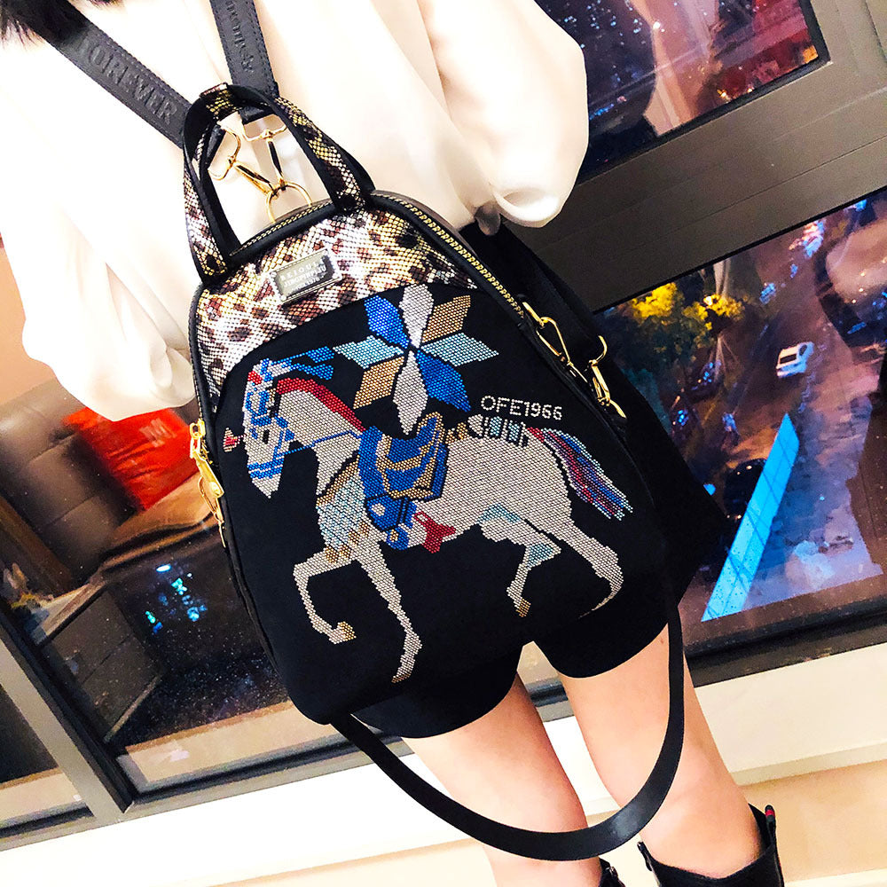 Horse Rhinestone Crossbody HB1673