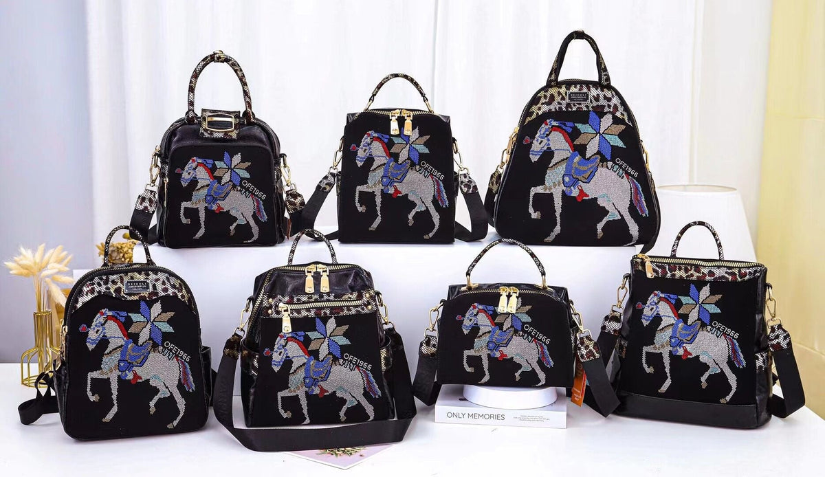 Horse Rhinestone Crossbody HB1673