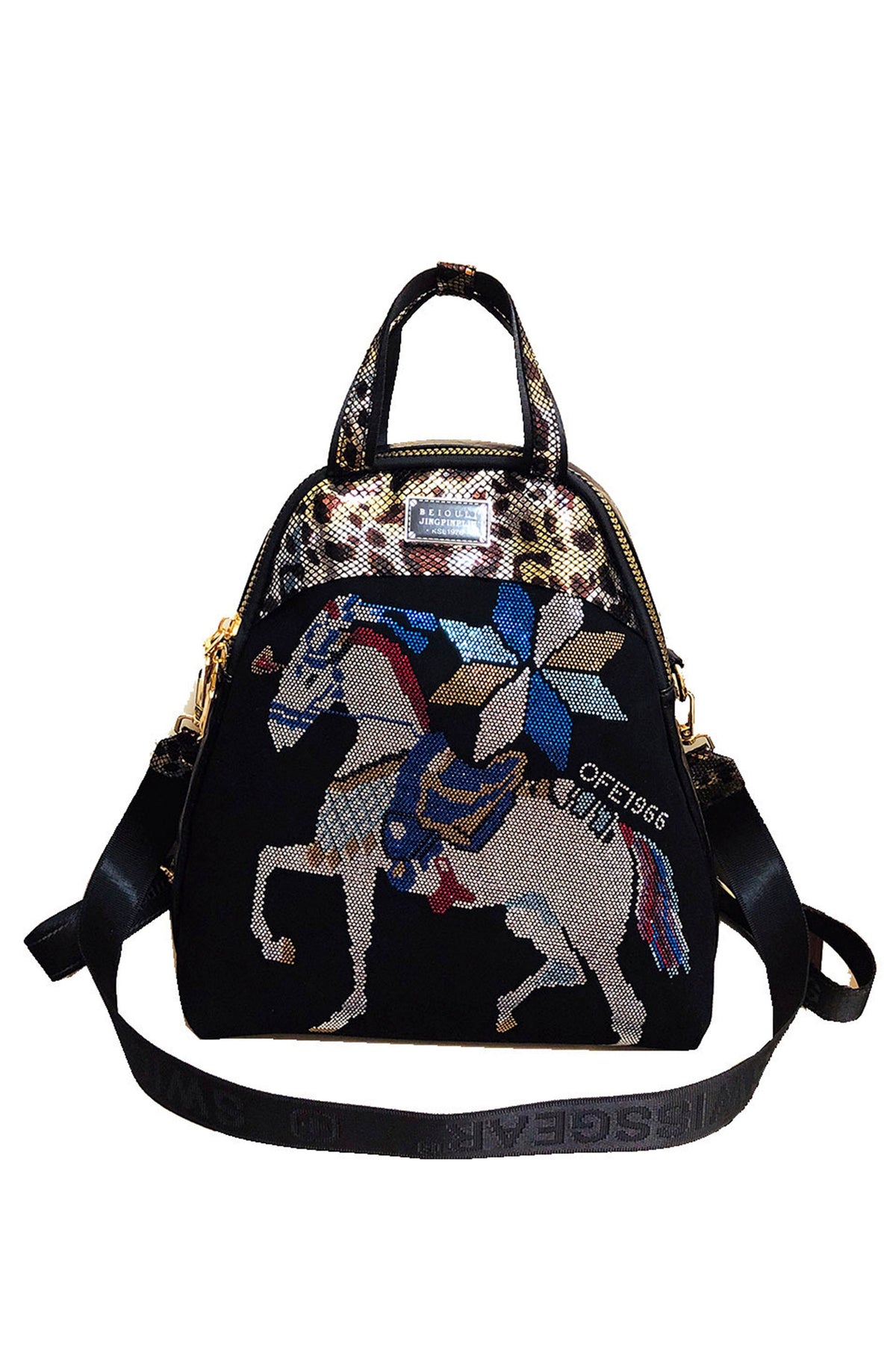 Horse Rhinestone Crossbody HB1673