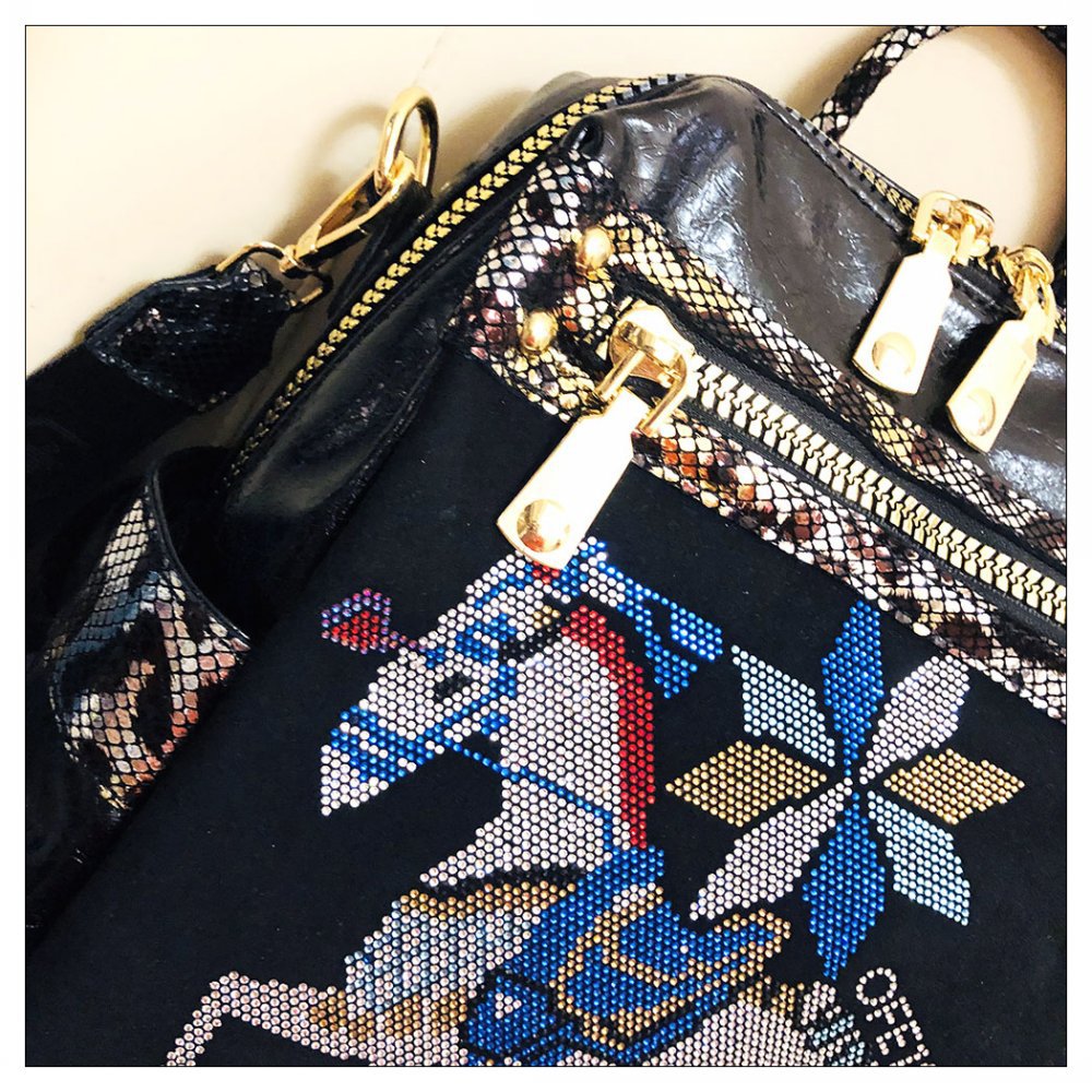Horse Rhinestone Crossbody /Backpack HB1674