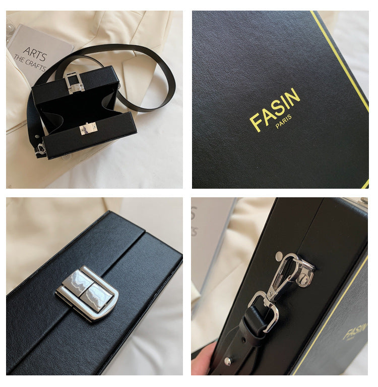 FASIN Box Leather Crossbody HB1692