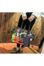 Mexico Style Pu Leather Tote Bag HB1700