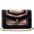 Snakeskin Pattern Crossbody Bag HB1715
