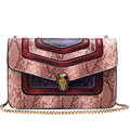 Snakeskin Pattern Crossbody Bag HB1715