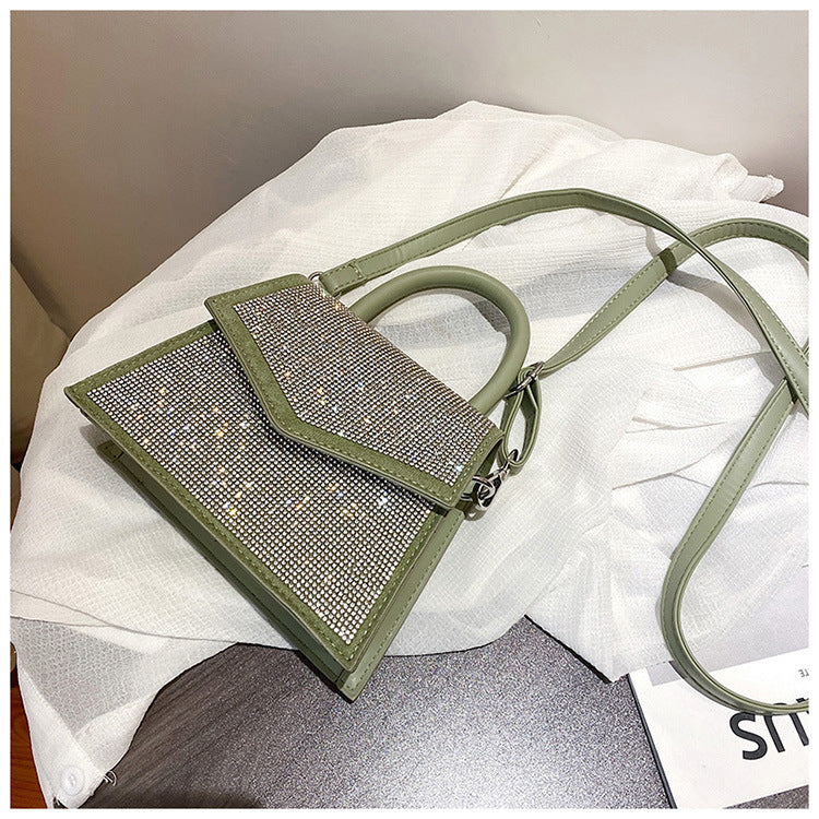 Rhinestone Pu Leather Crossbody HB1719