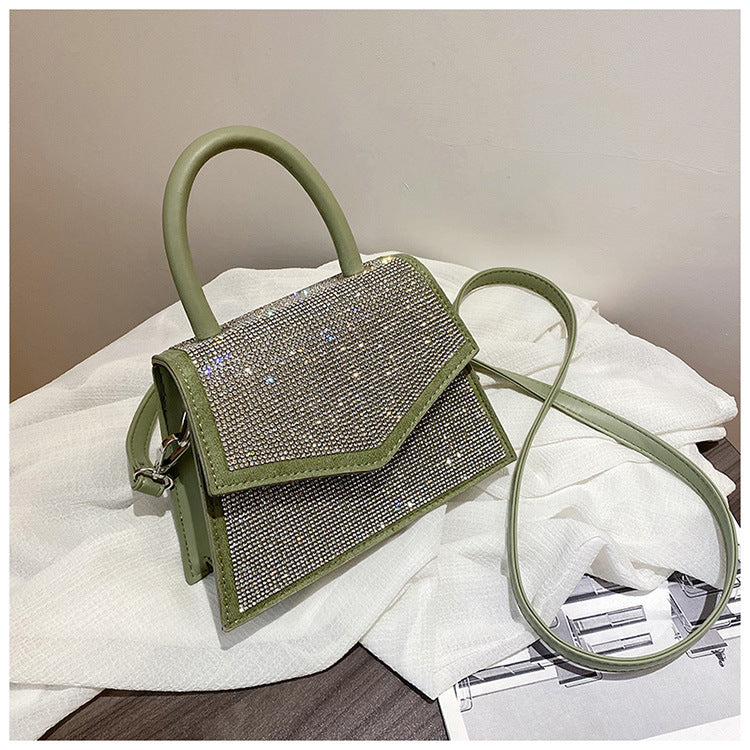 Rhinestone Pu Leather Crossbody HB1719