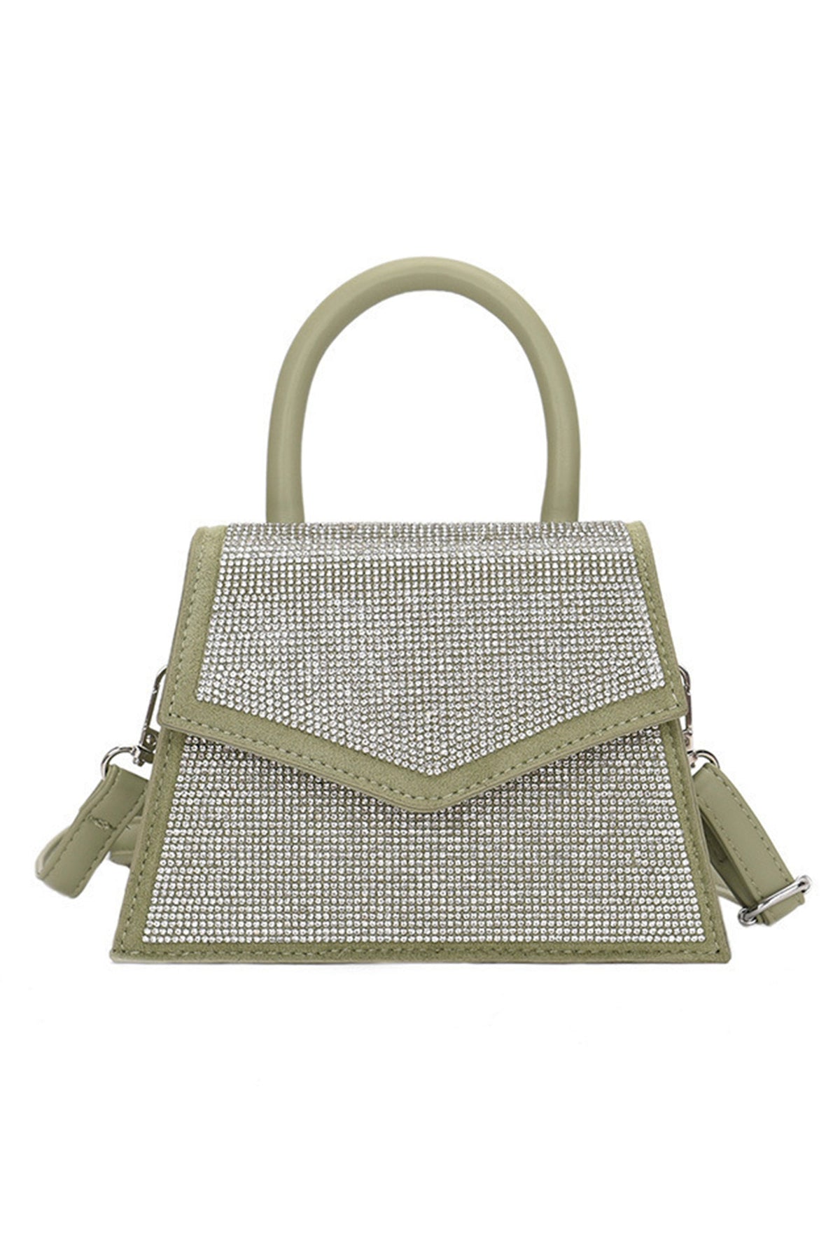 Rhinestone Pu Leather Crossbody HB1719