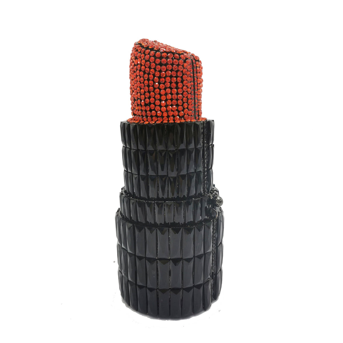Lipstick Rhinestone Evening Bag HB1727