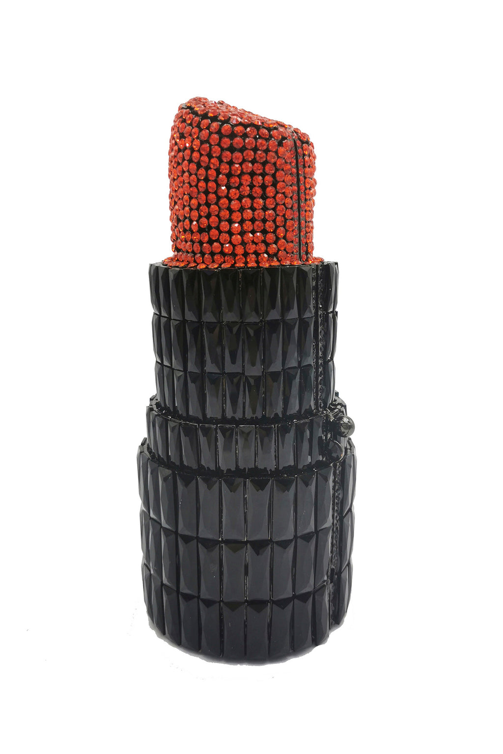 Lipstick Rhinestone Evening Bag HB1727