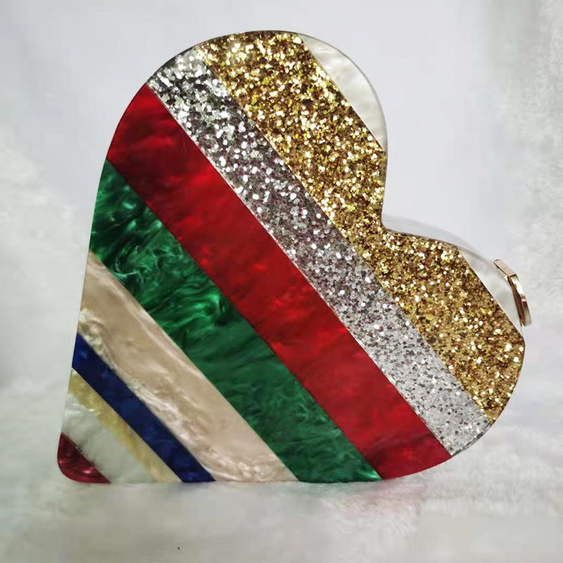 Heart Acrylic Bag HB1736