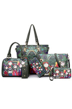 Forest Printed Six-piece Bag Set