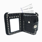 Cross Pu Leather Chain Wallets HB1741