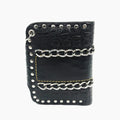 Cross Pu Leather Chain Wallets HB1741