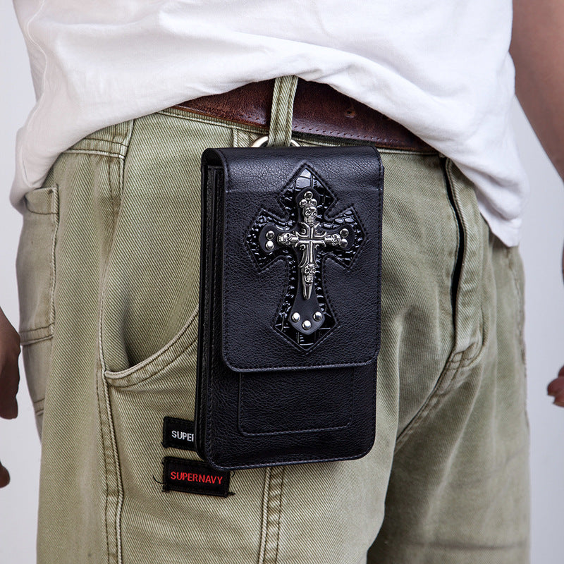 Cross Pu Leather Wallets Pouch Bag HB1744
