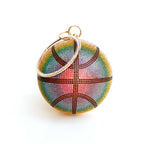 Basketball Rhinestone Clutch HB1746