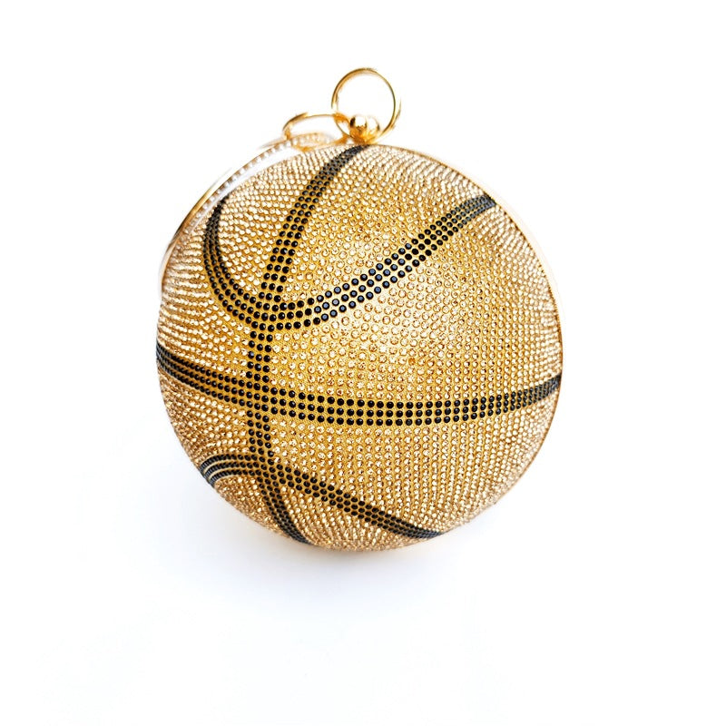 Basketball Rhinestone Clutch HB1746