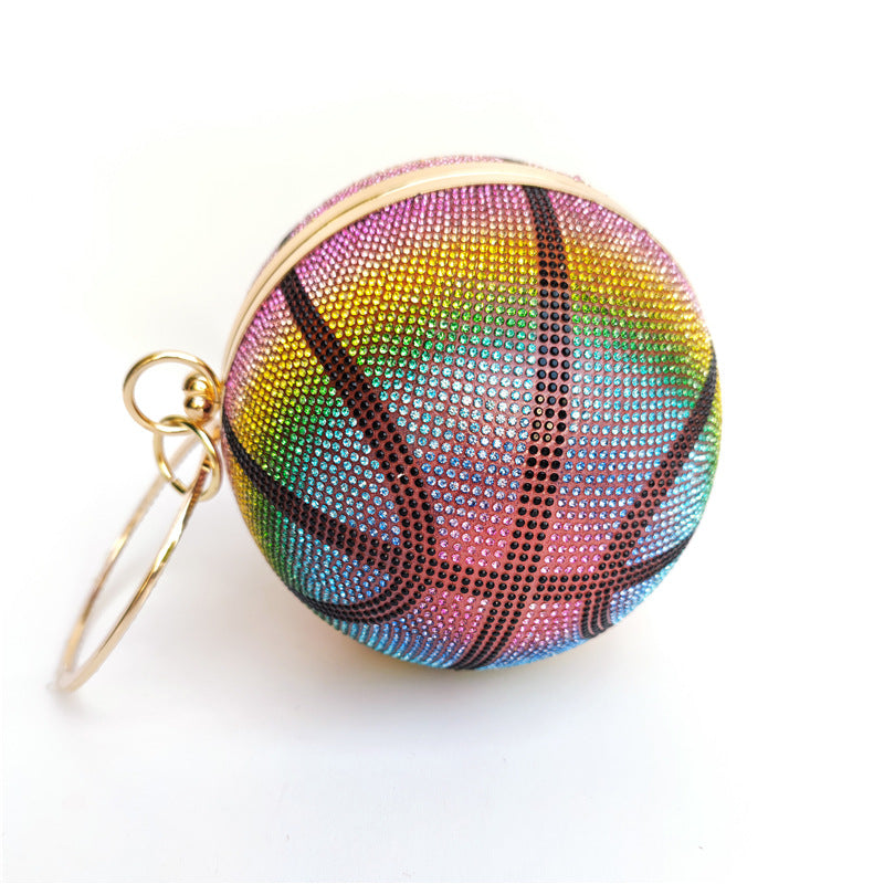 Basketball Rhinestone Clutch HB1746
