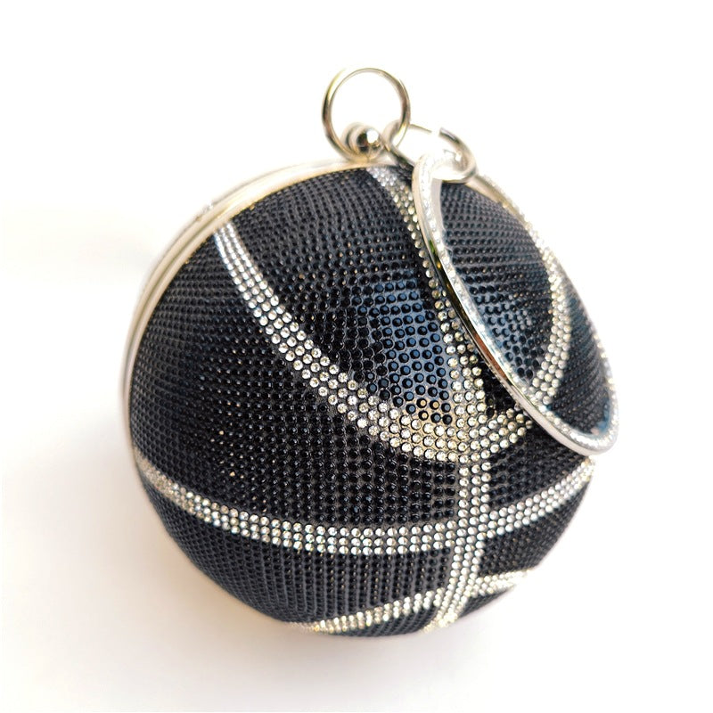 Basketball Rhinestone Clutch HB1746