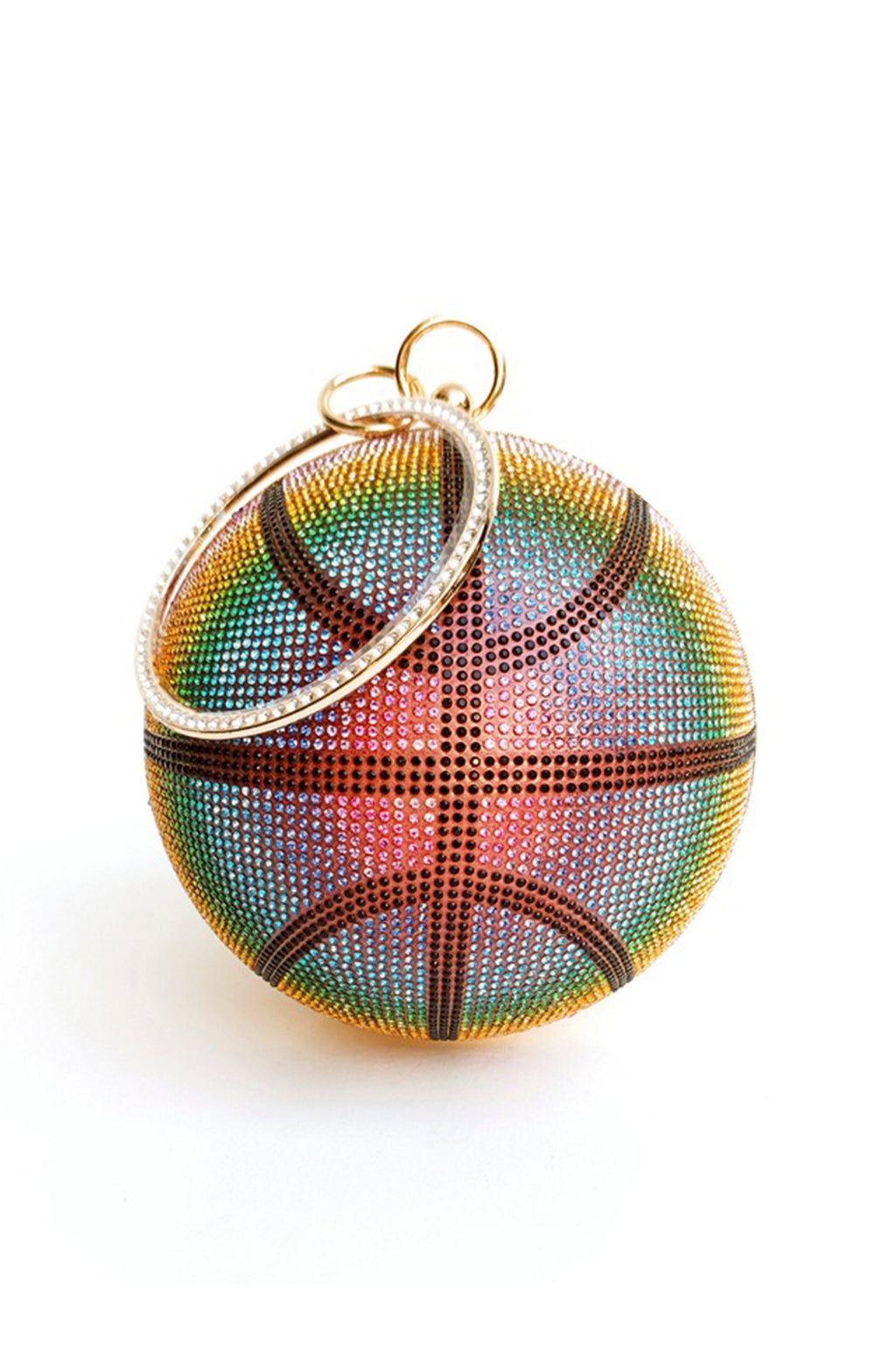Basketball Rhinestone Clutch HB1746