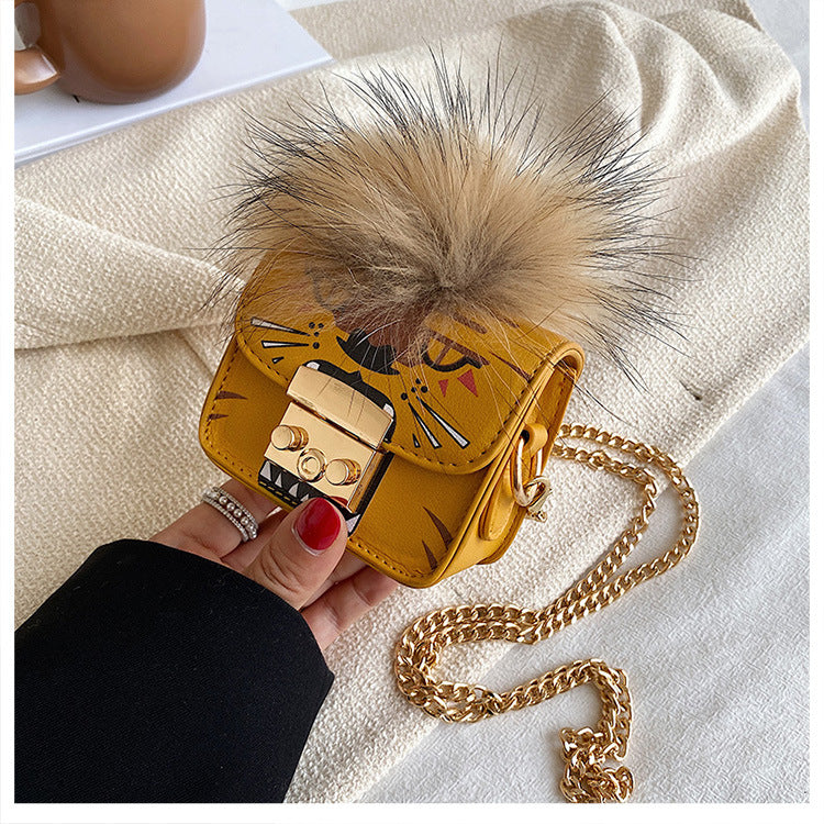 Tiger Pompom Mini Crossbody HB1752