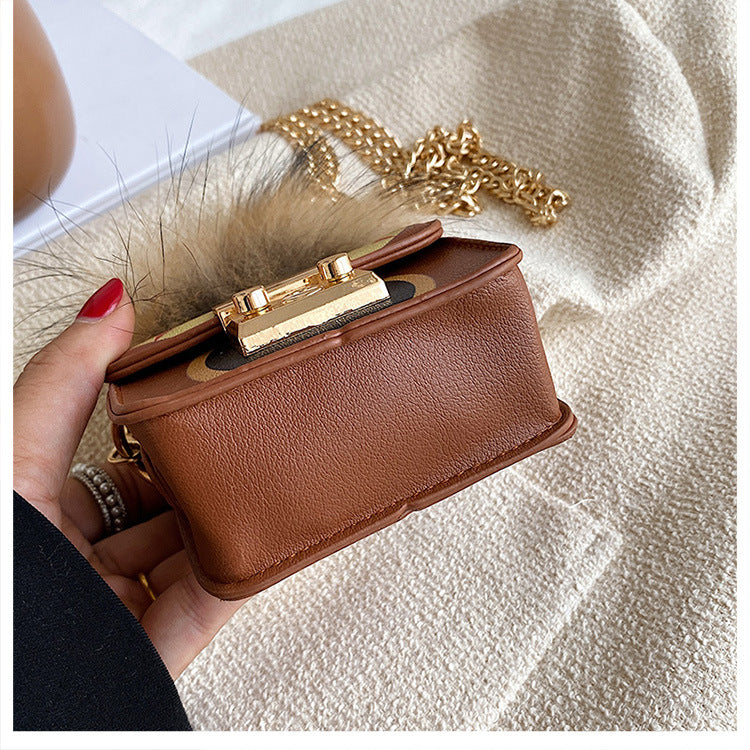 Tiger Pompom Mini Crossbody HB1752