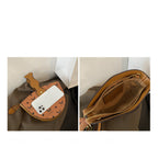 Printed Pu Leather Crossbody HB1754