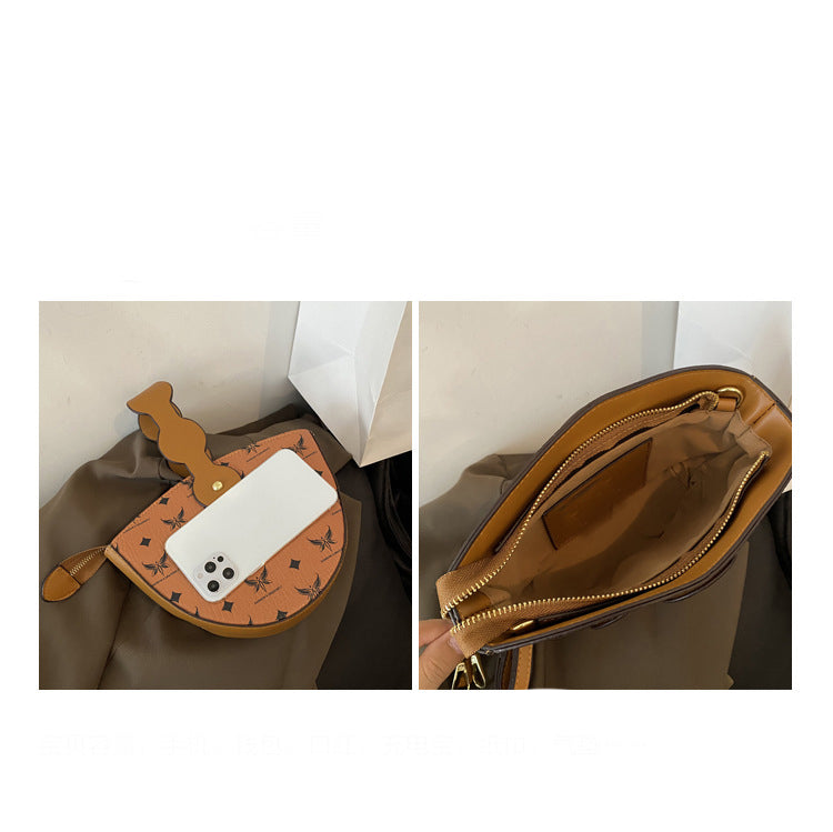 Printed Pu Leather Crossbody HB1754