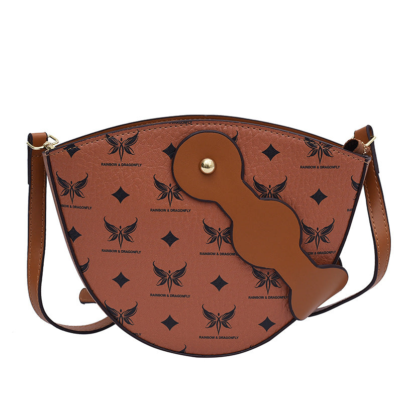 Printed Pu Leather Crossbody HB1754