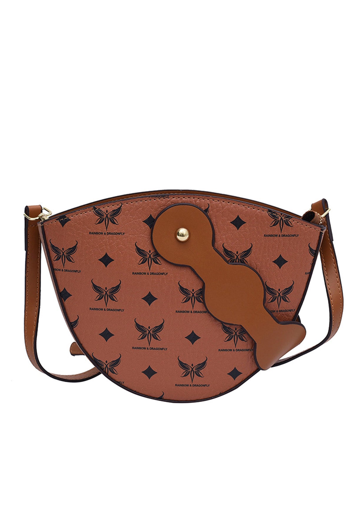 Printed Pu Leather Crossbody HB1754