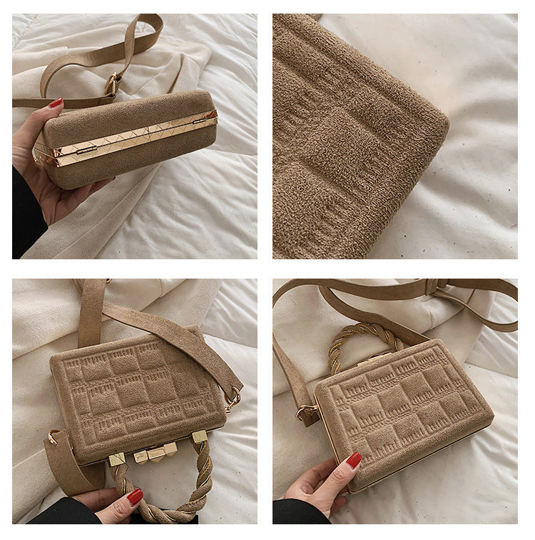 Frosted Box Pu Leather Crossbody HB1765