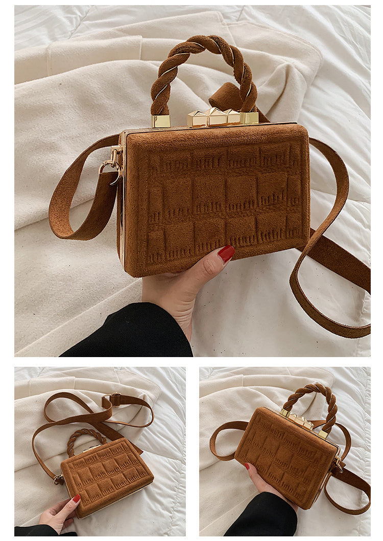 Frosted Box Pu Leather Crossbody HB1765