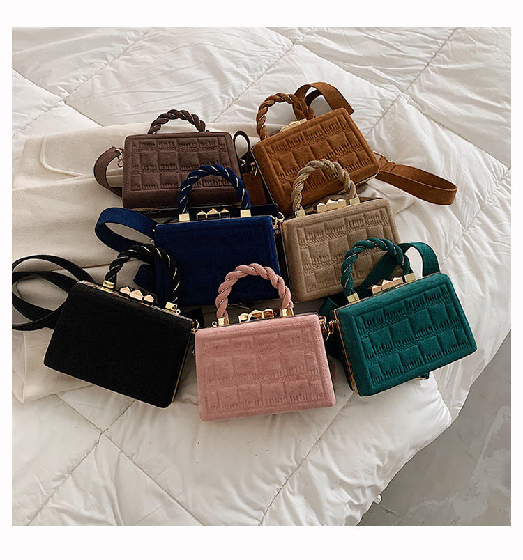 Frosted Box Pu Leather Crossbody HB1765