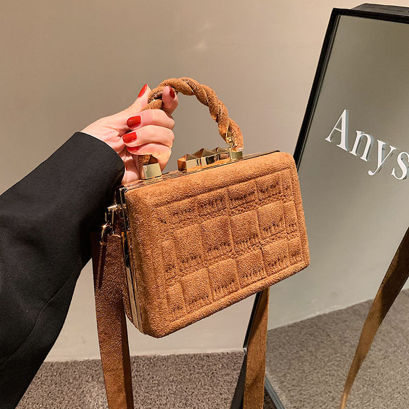 Frosted Box Pu Leather Crossbody HB1765