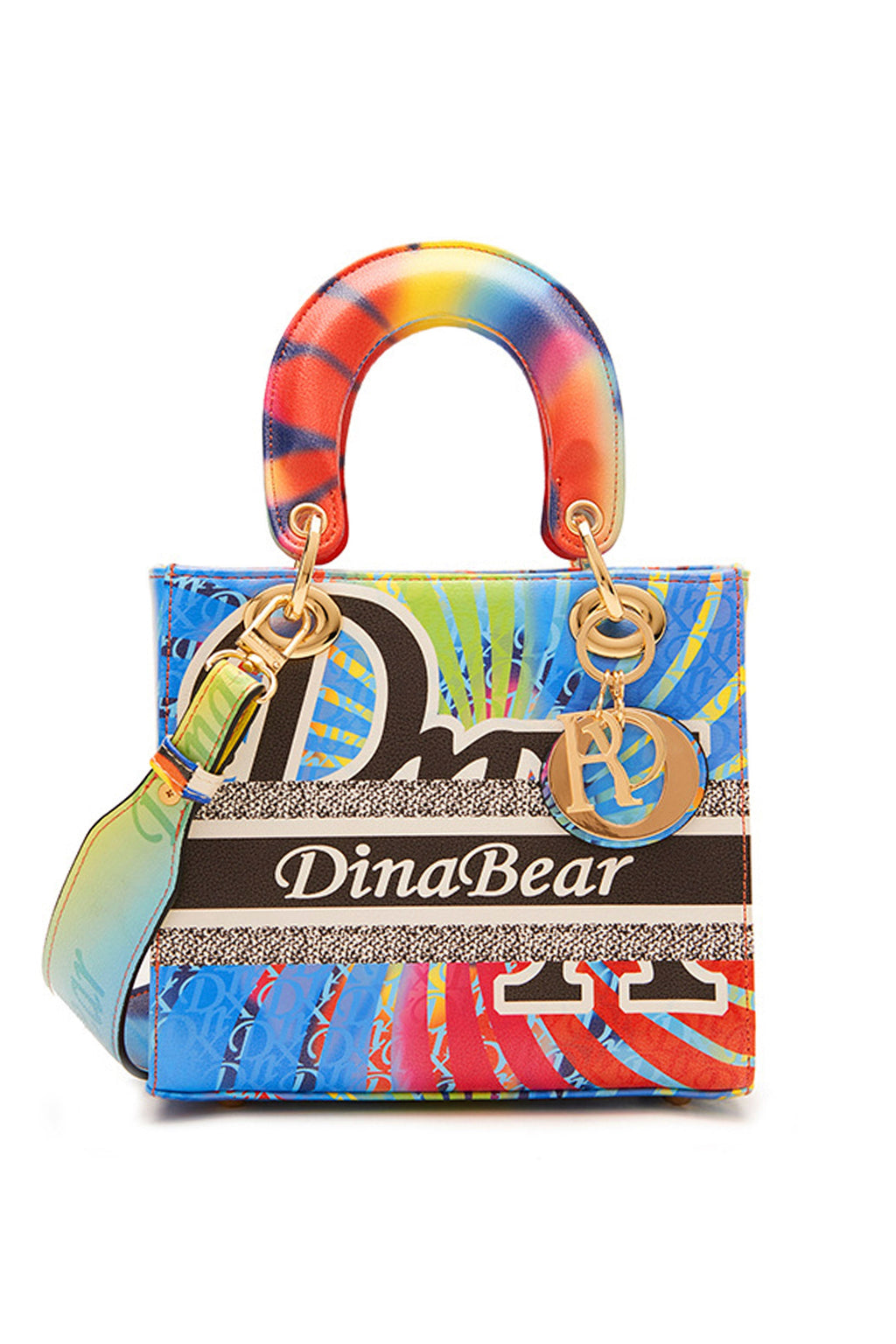 Colorful Pu Leather Diana Handbag HB1771