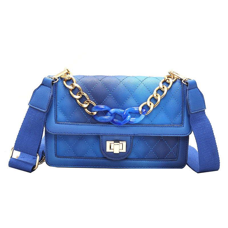 Rhombus Pu Leather Crossbody HB1780