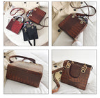 Crocodile Pattern Diana Bag HB1781