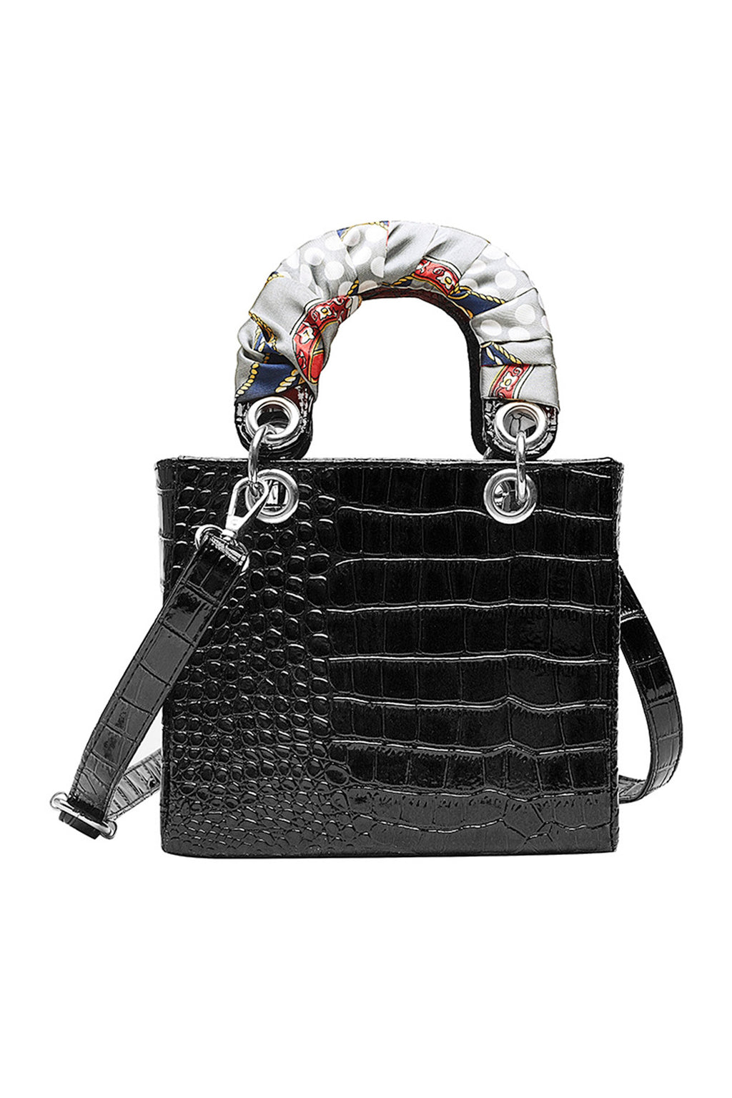 Crocodile Pattern Diana Bag HB1781