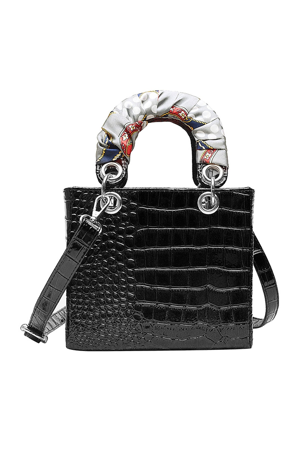 Crocodile Pattern Diana Bag HB1781