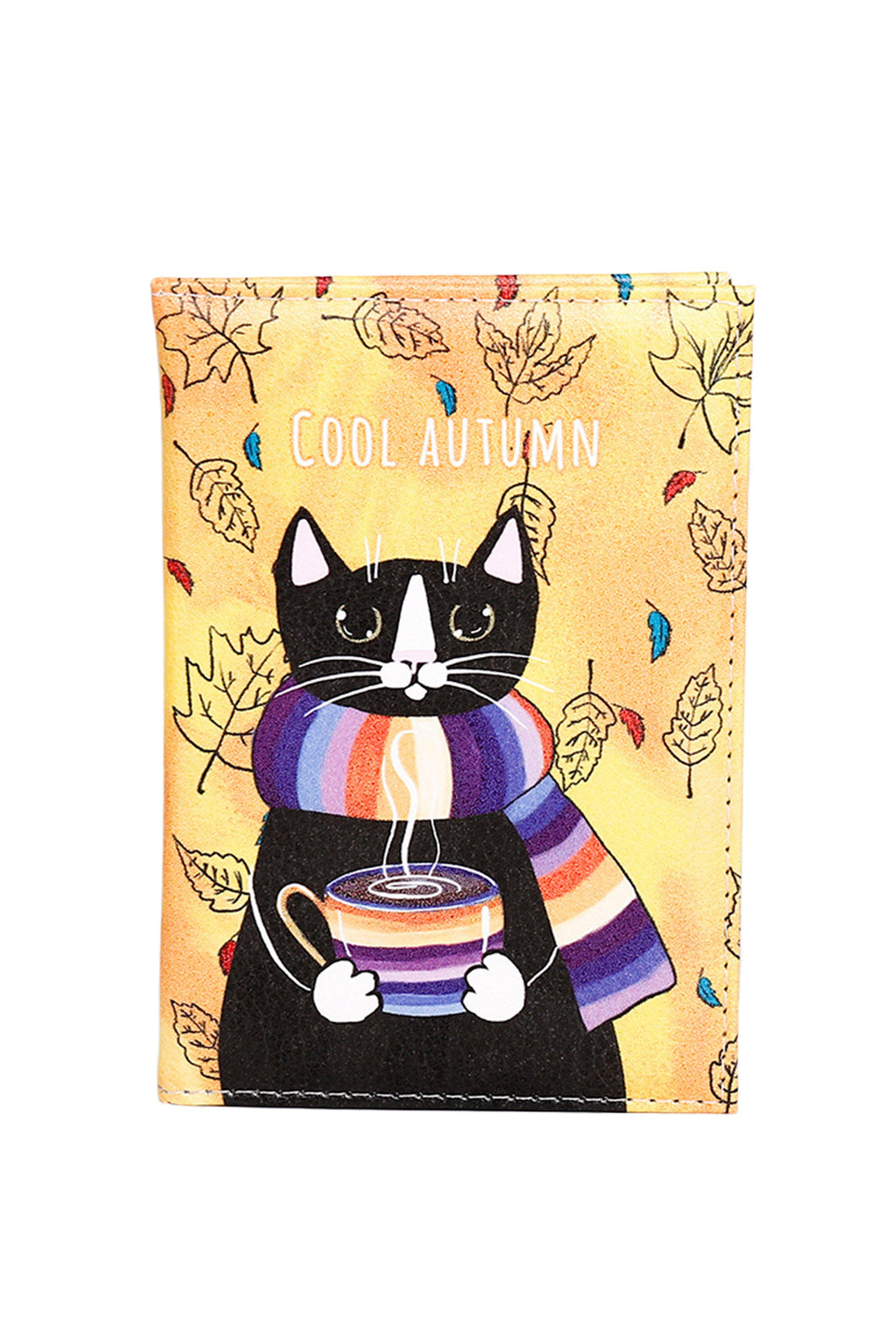 Kitty Pu Leather Card Holder HB1803