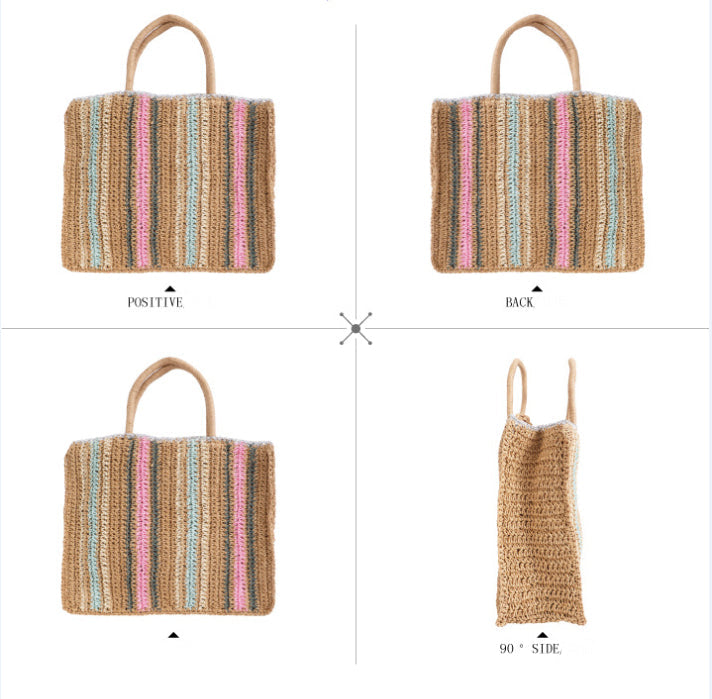 Straw Tote Bag HB1814