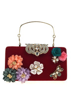 American Flag Rhinestone Evening Bag HB1829