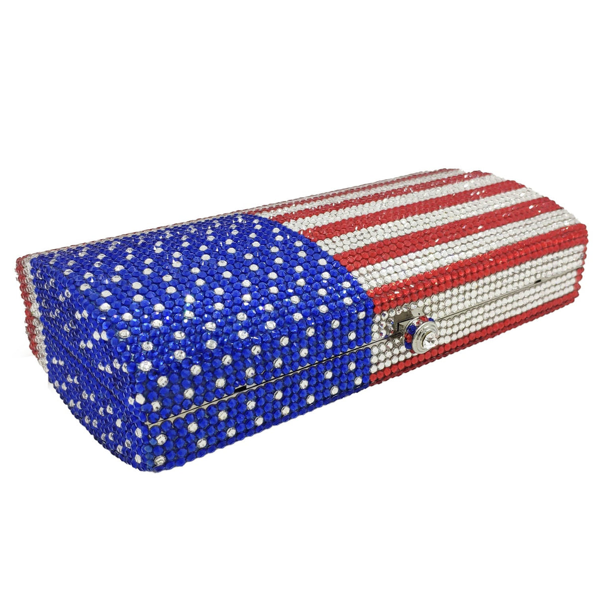 American Flag Rhinestone Evening Bag HB1829