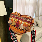 Bohemian Heart Tassel Weave Handbag HB1833