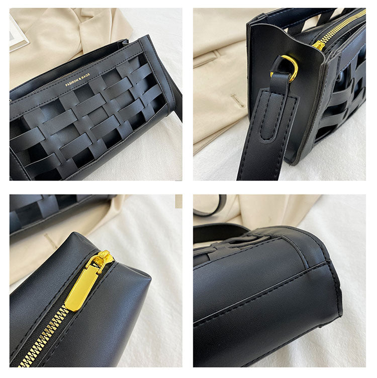 Weave Pu Leather Crossbody HB1837