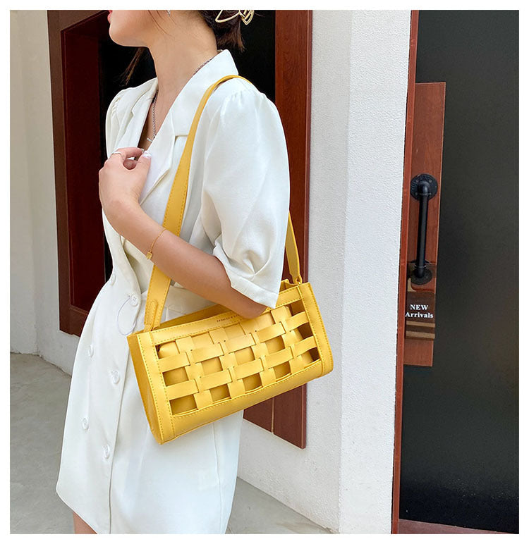 Weave Pu Leather Crossbody HB1837