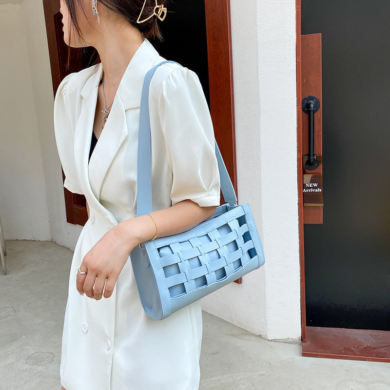 Weave Pu Leather Crossbody HB1837