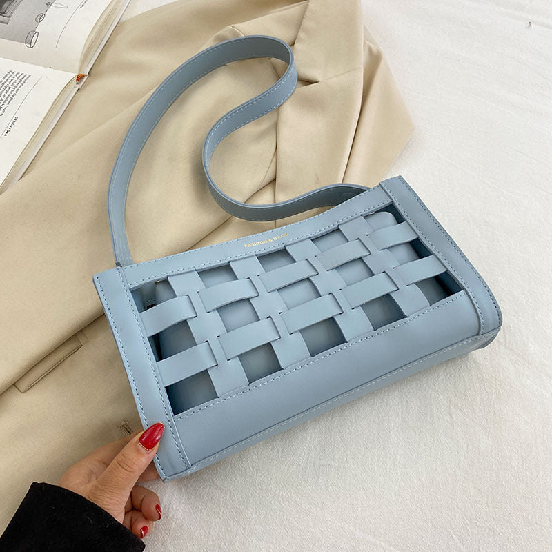 Weave Pu Leather Crossbody HB1837
