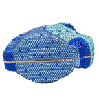 Horse Head Rhinestone Evening Bag HB1874