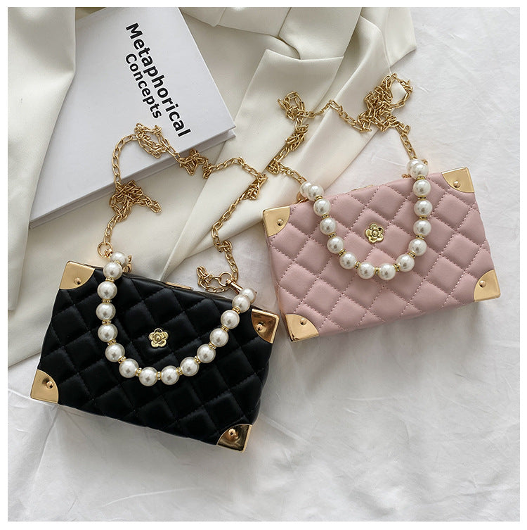Diamond Box Pu Leather Crossbody HB1900